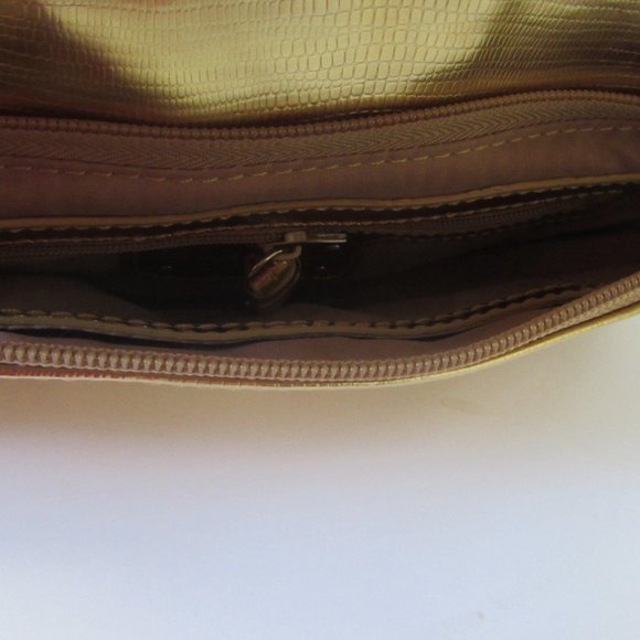 Nine West Gold Clutch - Picture 8 of 12